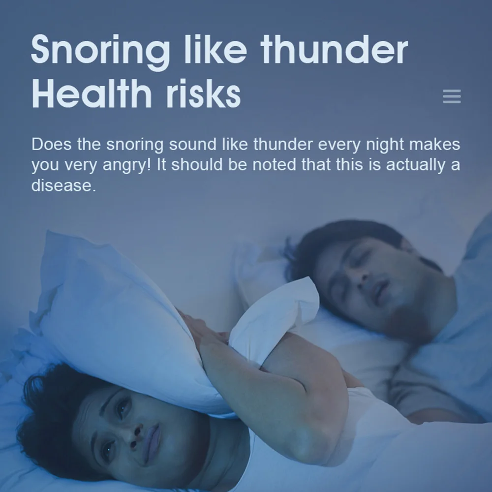 Portable Silicone Braces Anti Snoring Prevents Teeth Grinding Relieves Snoring Improves Sleep Breathe Snoring Solution Device