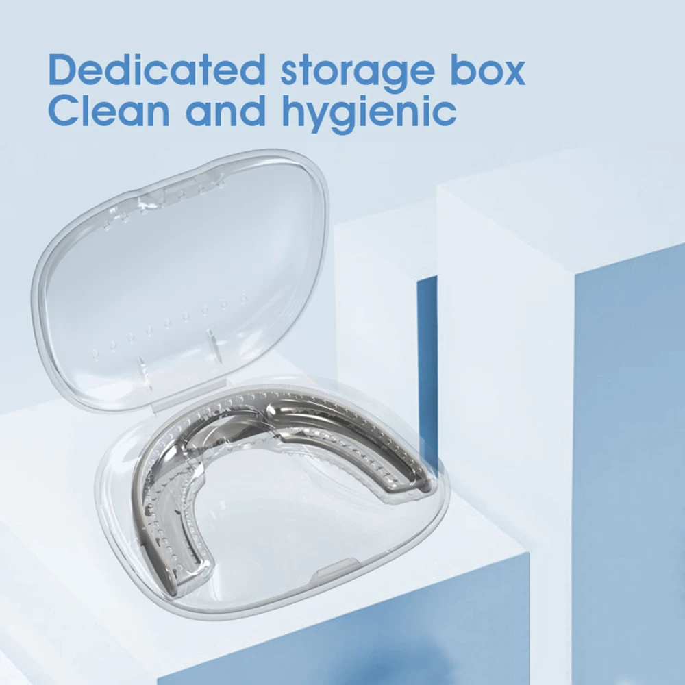 Portable Silicone Braces Anti Snoring Prevents Teeth Grinding Relieves Snoring Improves Sleep Breathe Snoring Solution Device