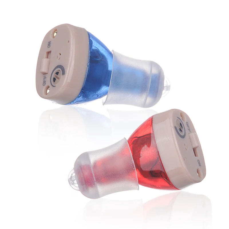 New Style Smart Hearing Aids Rechargeable Mini Invisible Hearing Aid New Model 2023 Adjustable Sound Amplifier for Deaf Elderly
